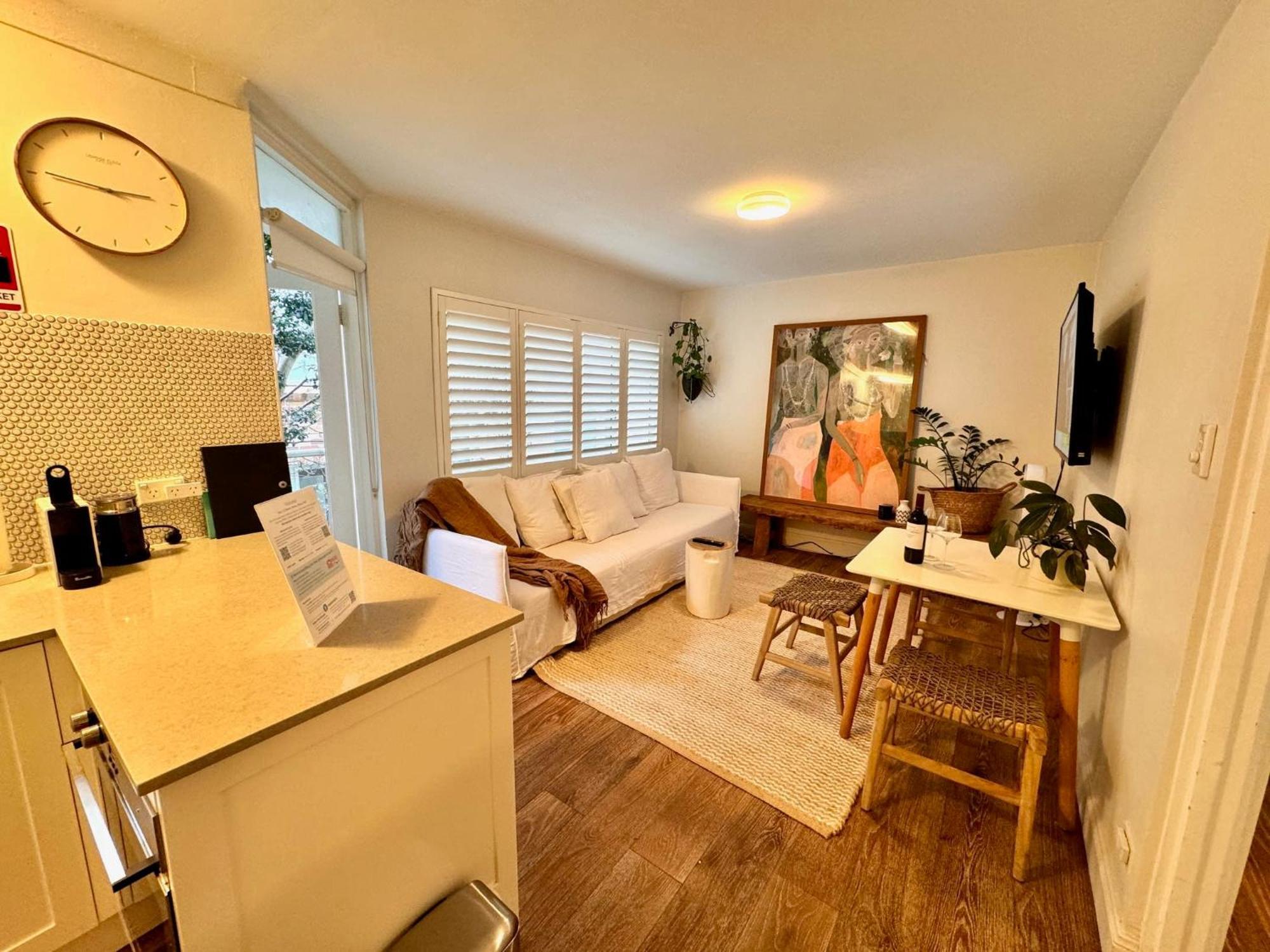 1 Bdrm Manly Beachside Apt With Parking Cité de Cité de Sydney Extérieur photo